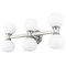 Z-Lite Artemis Vanity, 6-Light, 6.5 In.W x 25 In.L x 10.75 In.H, Brushed Nickel/Matte Opal 494-6V-BN - alternate 6